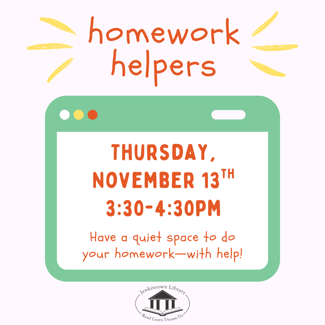 11/13 homework helpers