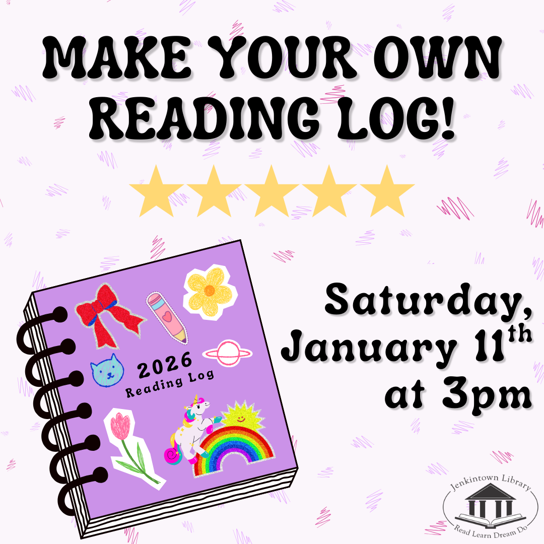 1/11 make your own reading log