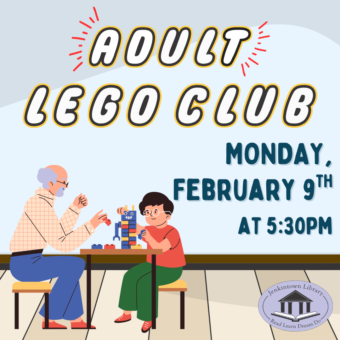 2/9 adult lego club