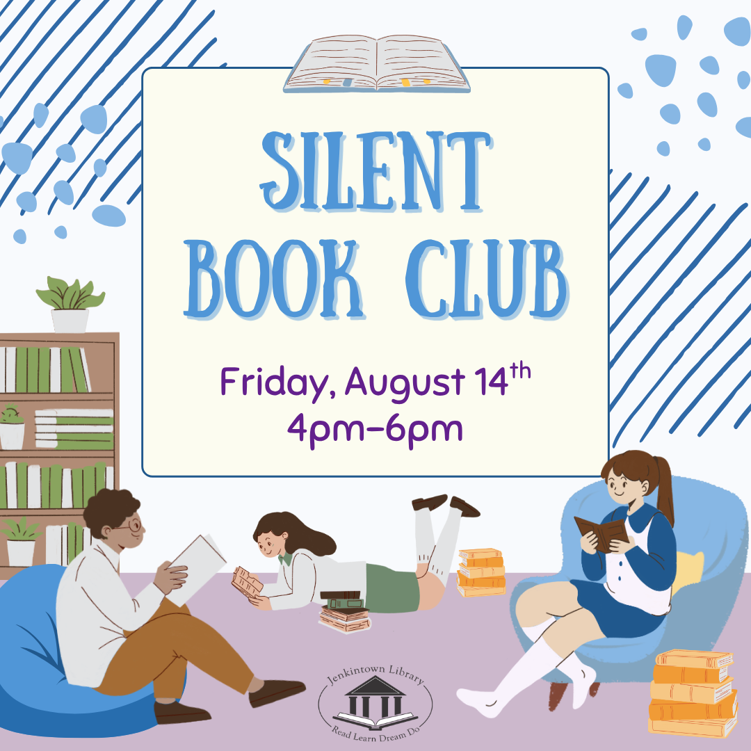 8/14 silent book club