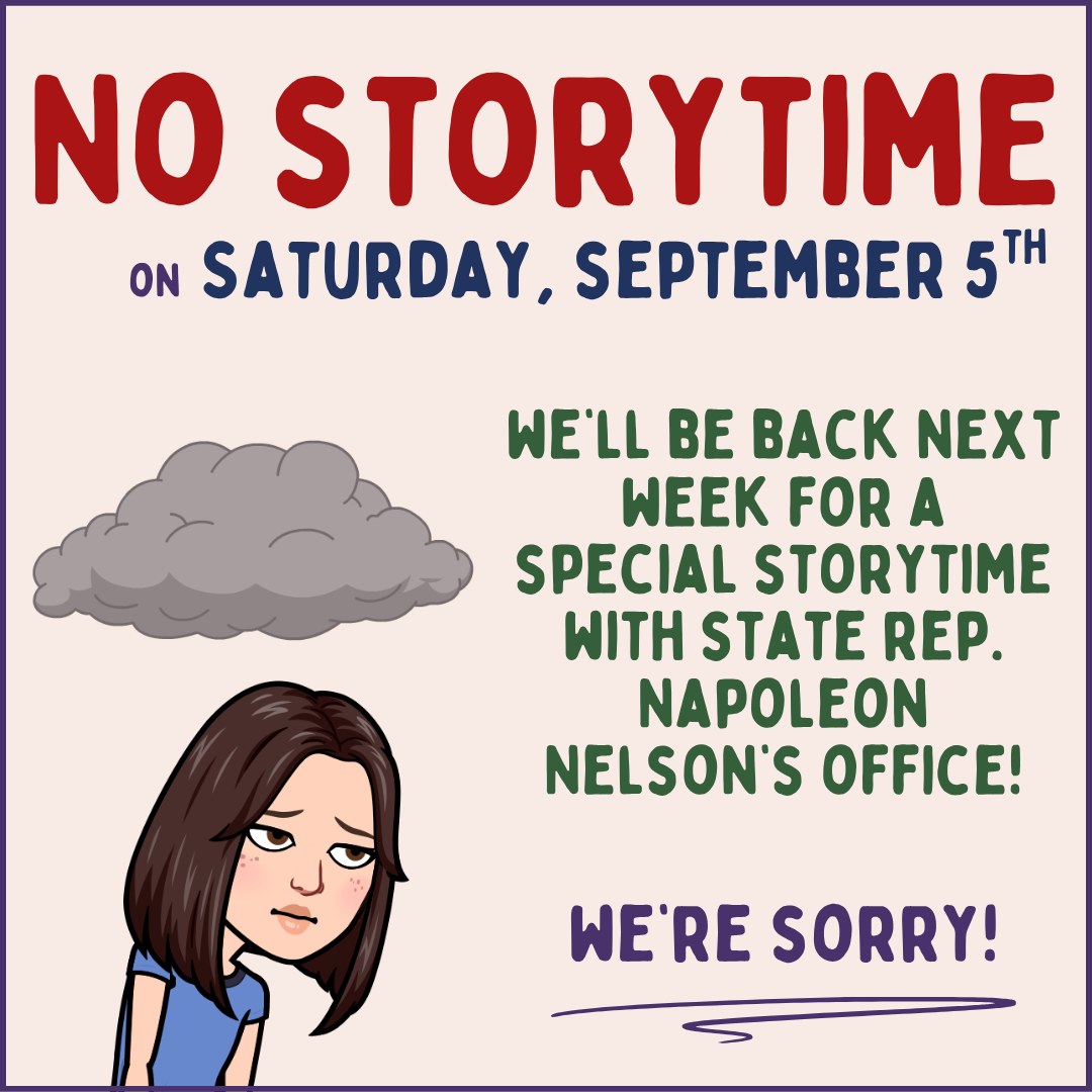 9/5 no storytime
