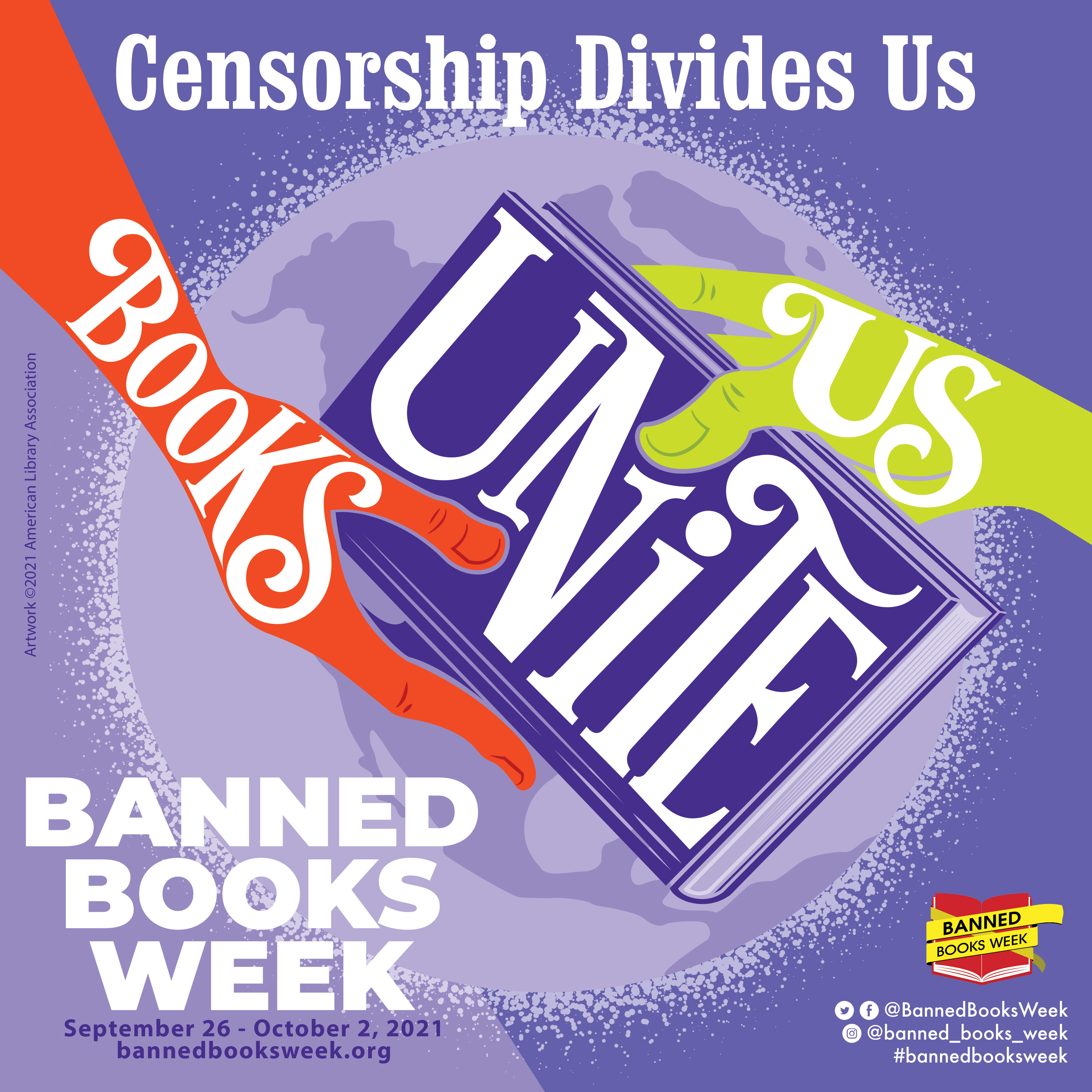 banned book week promo flyer