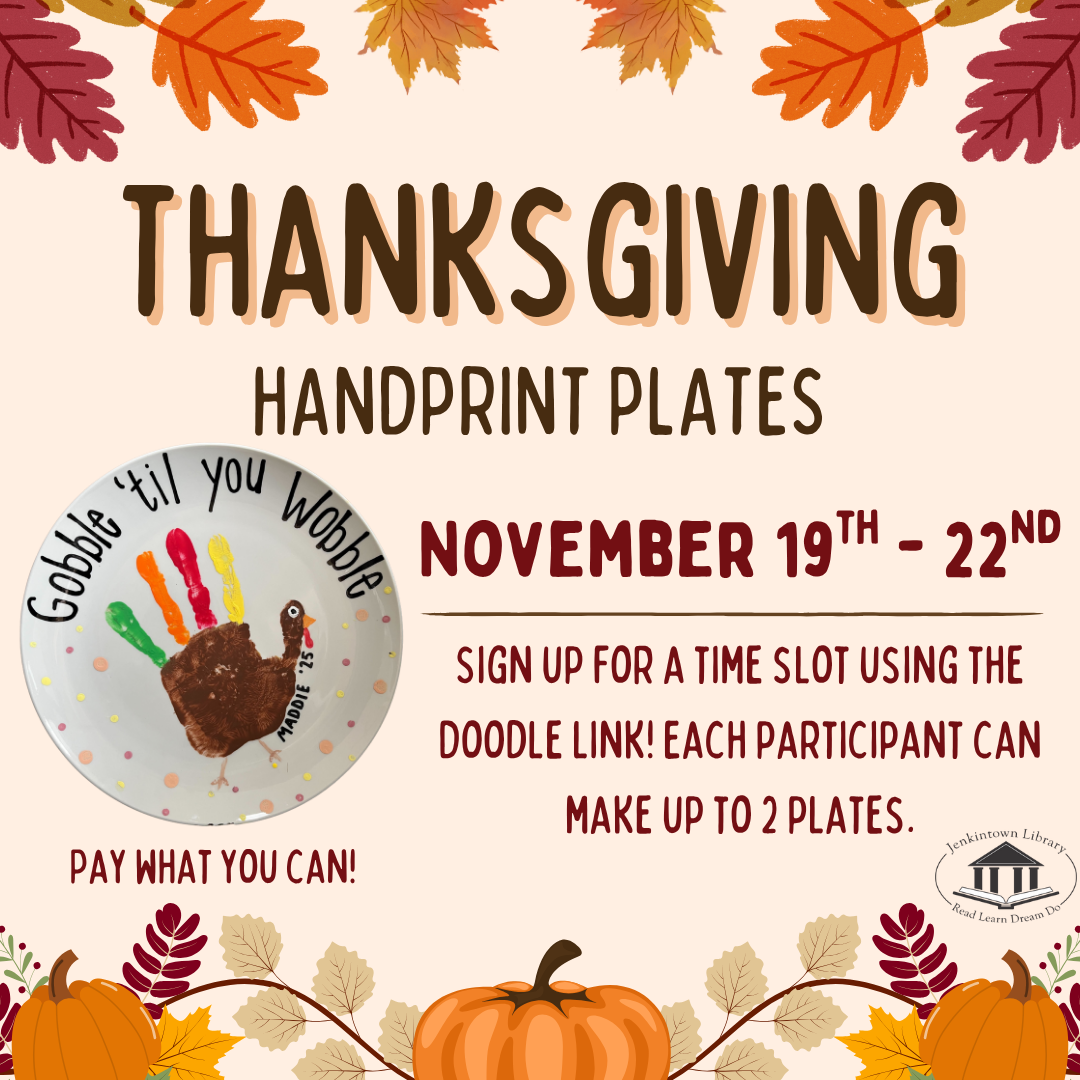 thanksgiving handprint plates